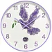 plastic wall clock with stone